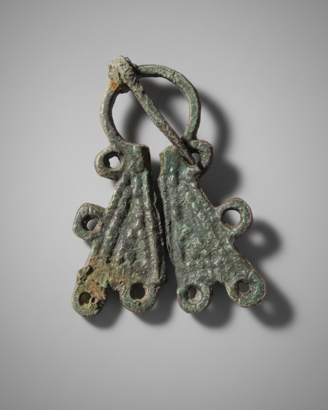 Viking Era Bronze Penannular ‘Omega’ Brooch - c.900-1100AD, Medieval England (S)