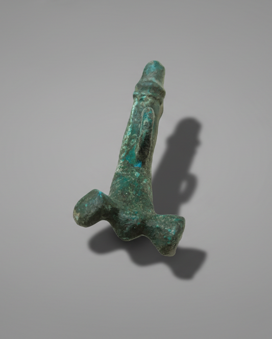 Ancient Roman Phallic Amulet (Fascinus). 100-300AD, Roman Britain