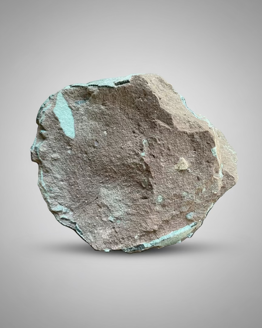 Hadrosaurid Dinosaur Egg with Perfectly Preserved Eggshell Details (Dendroolithus oogenus),China.