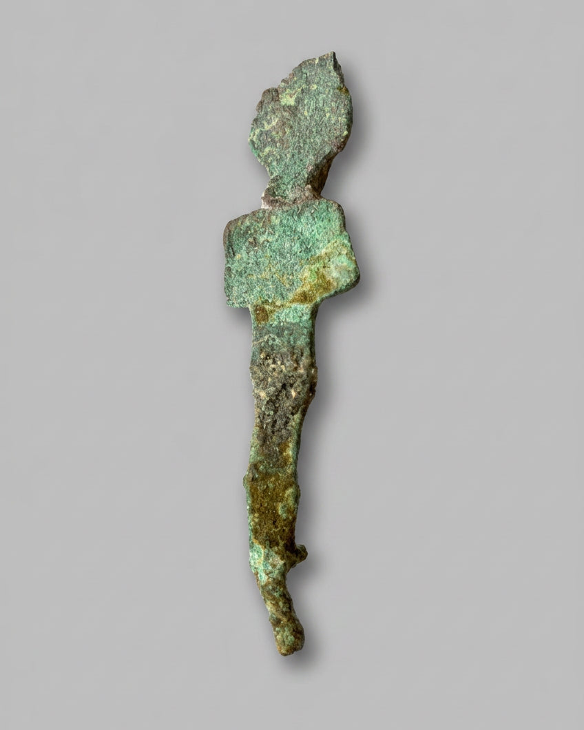 Ancient Egyptian Bronze Osiris Figure, 26th to 31st Dynasty, c. 664 to 332 BC