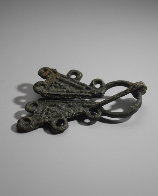 Viking Era Bronze Penannular  ‘Omega’ Brooch - c.900-1100AD, Medieval England (S)