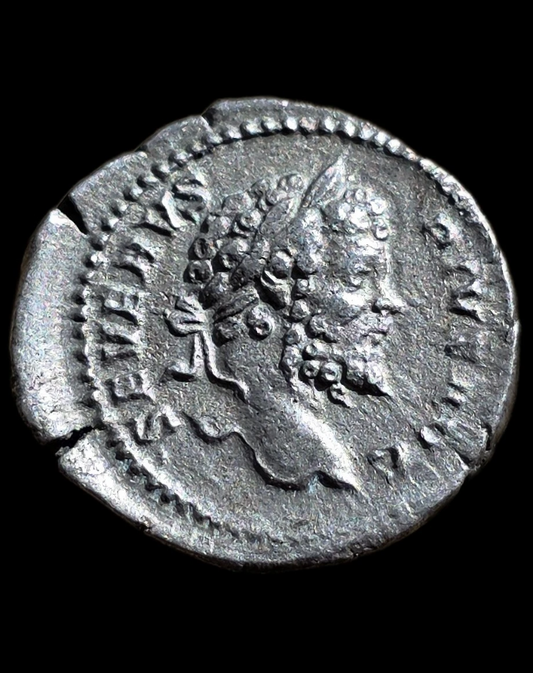 Emperor Septimius Severus (193-211AD) Silver Denarius - Rome Mint - RIC IV, 176 (c.201 AD)