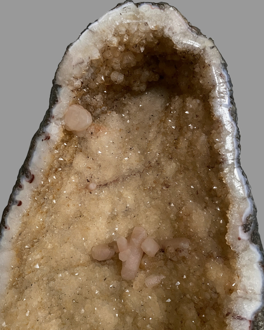 Monumental Extra-Large Citrine Cathedral Geode. Museum-Grade. Southern Brazil.