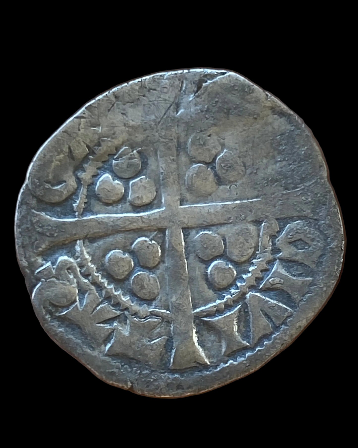 King Edward I Of England - Silver Penny - Type 10cf2 - 3rdCoinage - Canterbury Mint - S.1411 (c.1306-1307)
