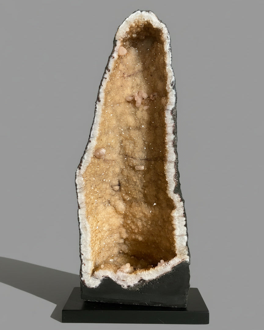 Monumental Extra-Large Citrine Cathedral Geode. Museum-Grade. Southern Brazil.