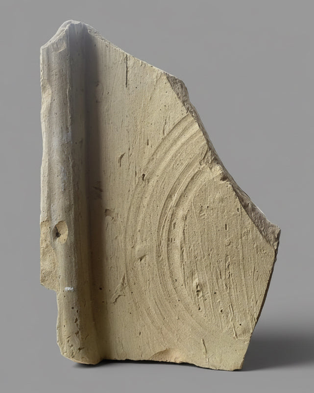 Ancient Roman Tegula (Roof Tile) With Human Finger Imprints, Western Roman Empire c.100-300AD
