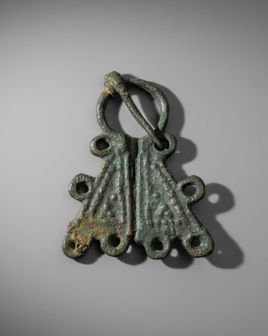 Viking Era Bronze Penannular  ‘Omega’ Brooch - c.900-1100AD, Medieval England (S)