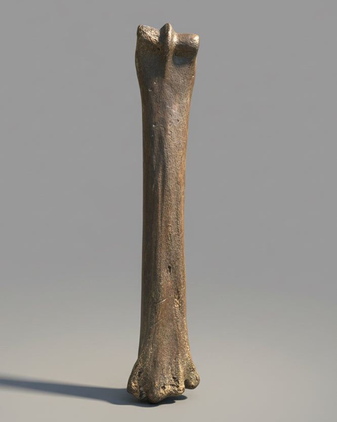 Pleistocene Wild Horse Metatarsal with Ice Age Human Butchery Marks -
Upper Vistula River, Poland, c. 28,000–13,000 BC