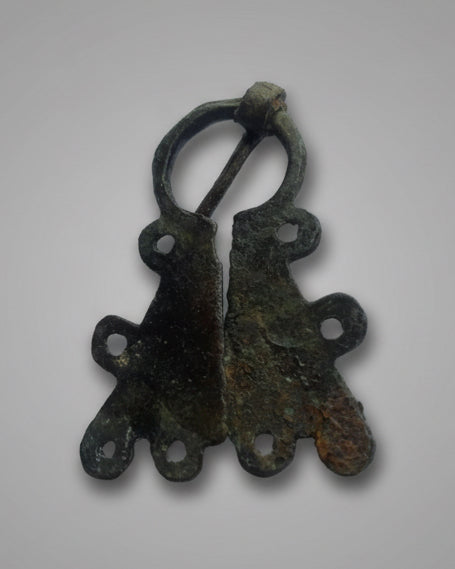 Viking Era Bronze Penannular  ‘Omega’ Brooch - c.900-1100AD, Medieval England (S)