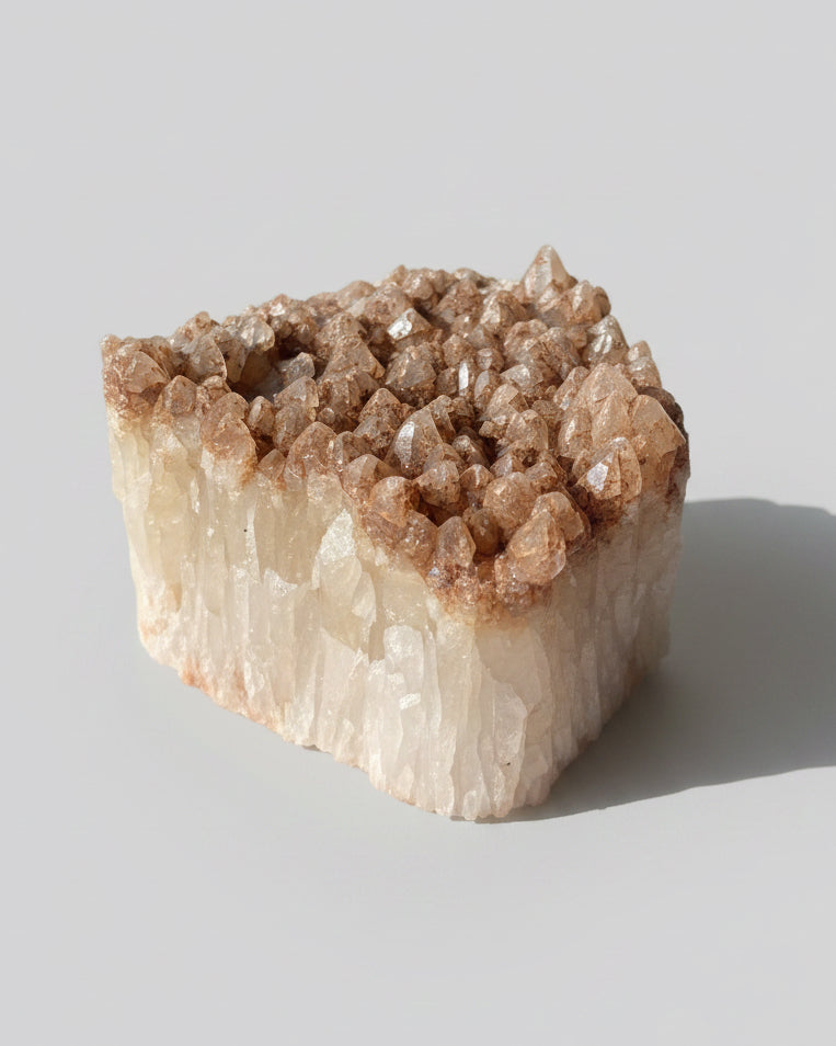 Dogtooth Calcite Cluster - Derbyshire, England