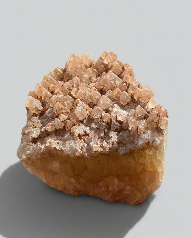 Dogtooth Calcite Cluster - Derbyshire, England