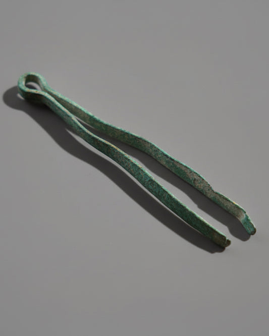 Ancient Roman Bronze Tweezers (Vulsella), c.50-300AD Roman Britain