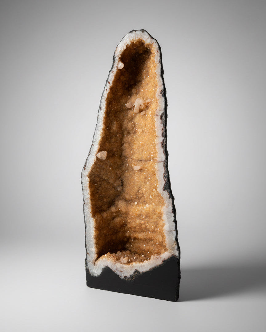 Monumental Extra-Large Citrine Cathedral Geode. Museum-Grade. Southern Brazil.