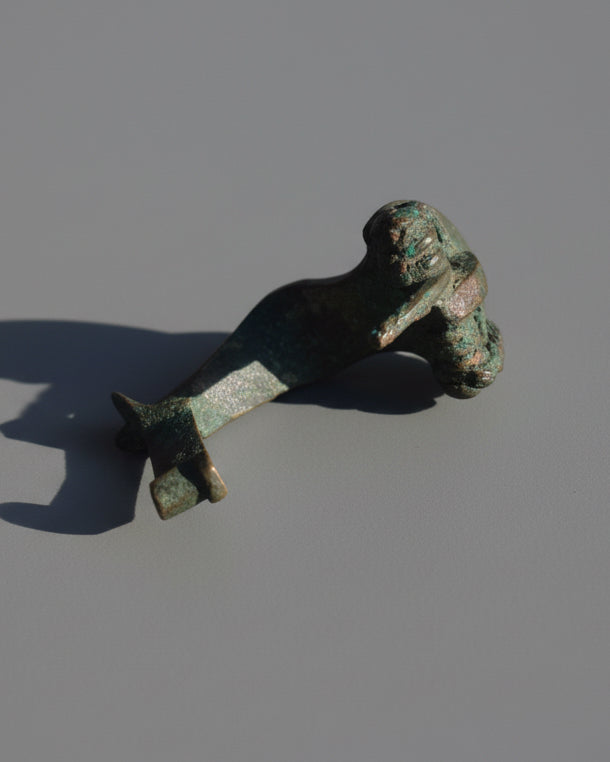 Ancient Roman ‘Knee’ Fibula (Brooch) - Found In Eboracum (York) c.100-200AD