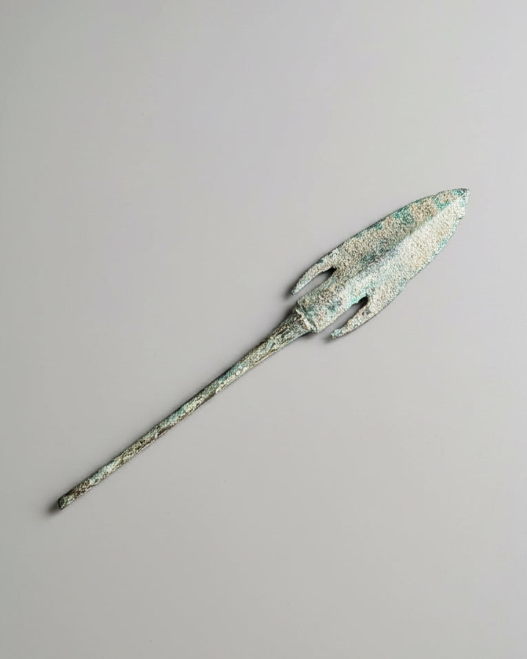 Ancient Mycenaean Bronze Projectile (Large Arrowhead/Speartip) - Mainland Greece, Late Bronze Age, c.1400–1100 BC