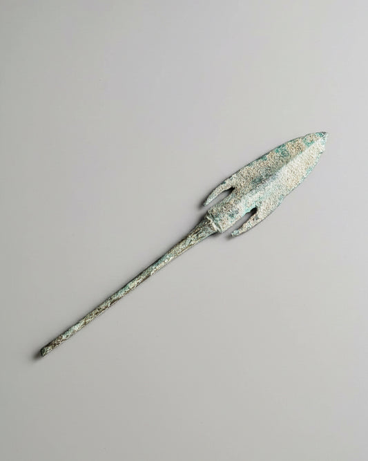 Ancient Mycenaean Bronze Projectile (Large Arrowhead/Speartip) - Mainland Greece, Late Bronze Age, c.1400–1100 BC