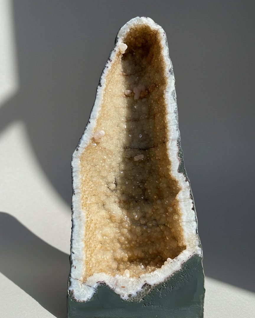 Monumental Extra-Large Citrine Cathedral Geode. Museum-Grade. Southern Brazil.