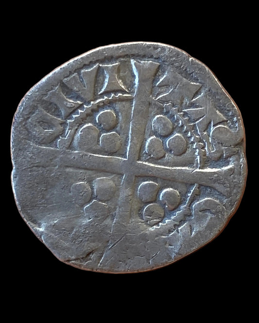 King Edward I Of England - Silver Penny - Type 10cf2 - 3rdCoinage - Canterbury Mint - S.1411 (c.1306-1307)