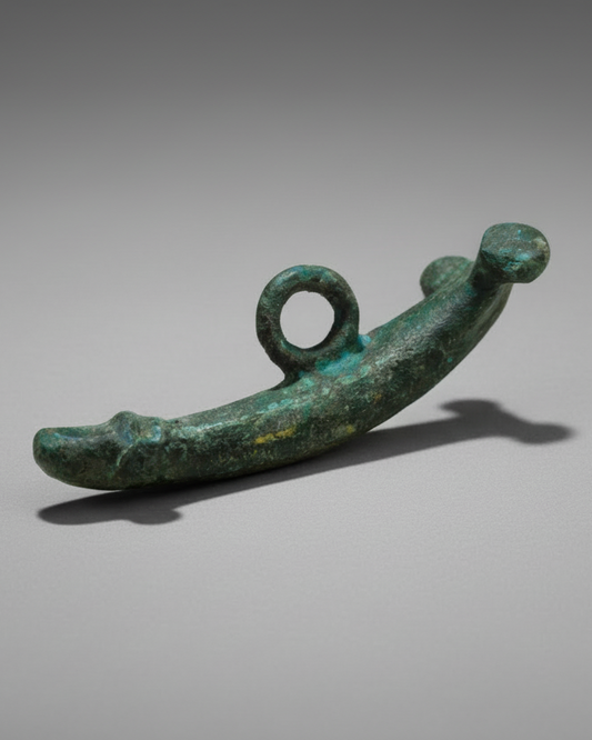 Ancient Roman Phallic Amulet (Fascinus). 100-300AD, Roman Britain