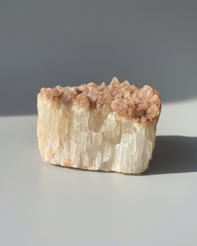 Dogtooth Calcite Cluster - Derbyshire, England