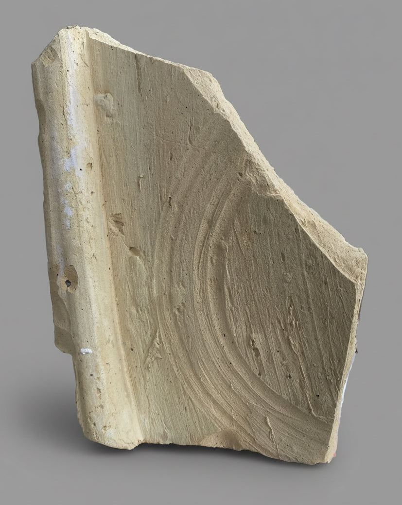 Ancient Roman Tegula (Roof Tile) With Human Finger Imprints, Western Roman Empire c.100-300AD