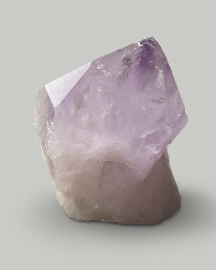 Freestanding Amethyst Point with Natural Terminations (Unpolished)- Brazil