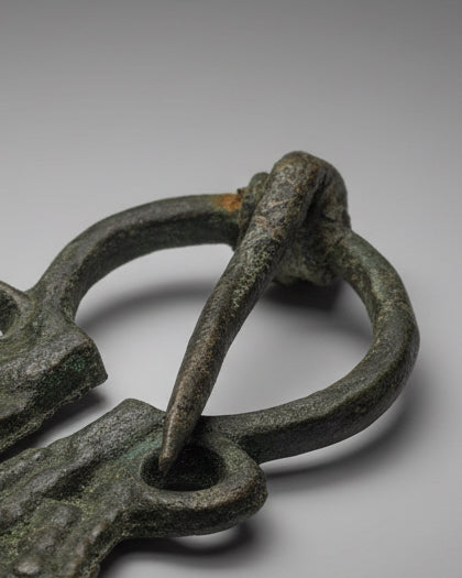 Viking Era Bronze Penannular  ‘Omega’ Brooch - c.900-1100AD, Medieval England (S)