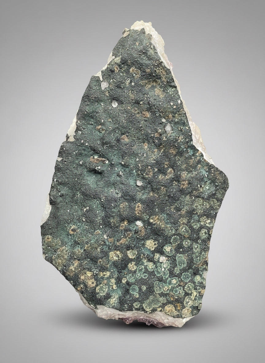 Amethyst slab cluster. Brazil.