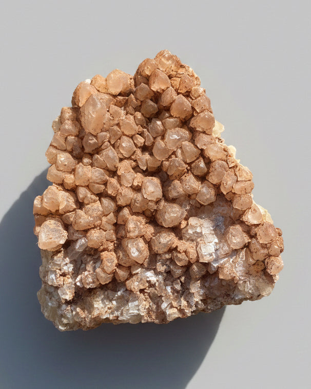 Dogtooth Calcite Cluster - Derbyshire, England