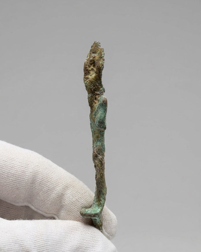 Ancient Egyptian Bronze Osiris Figure, 26th to 31st Dynasty, c. 664 to 332 BC