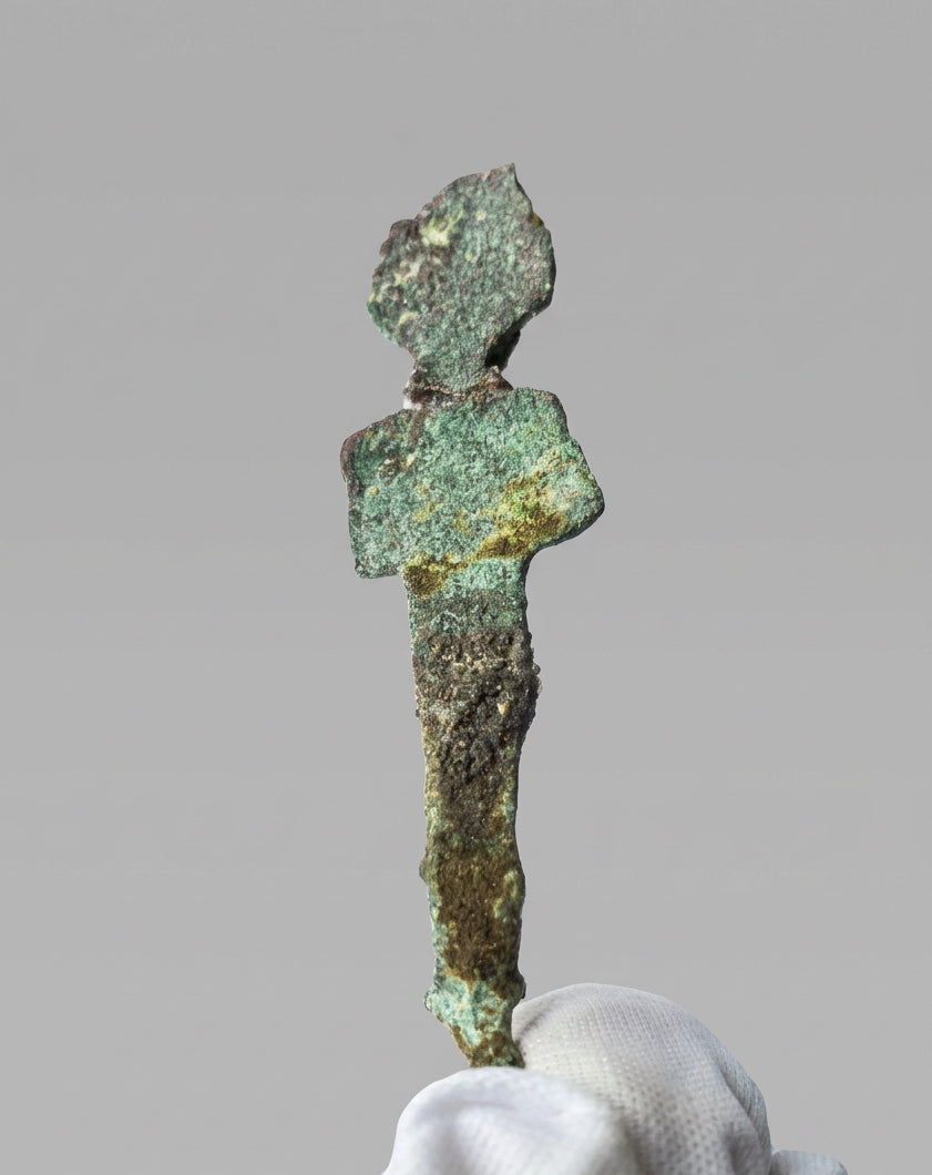 Ancient Egyptian Bronze Osiris Figure, 26th to 31st Dynasty, c. 664 to 332 BC