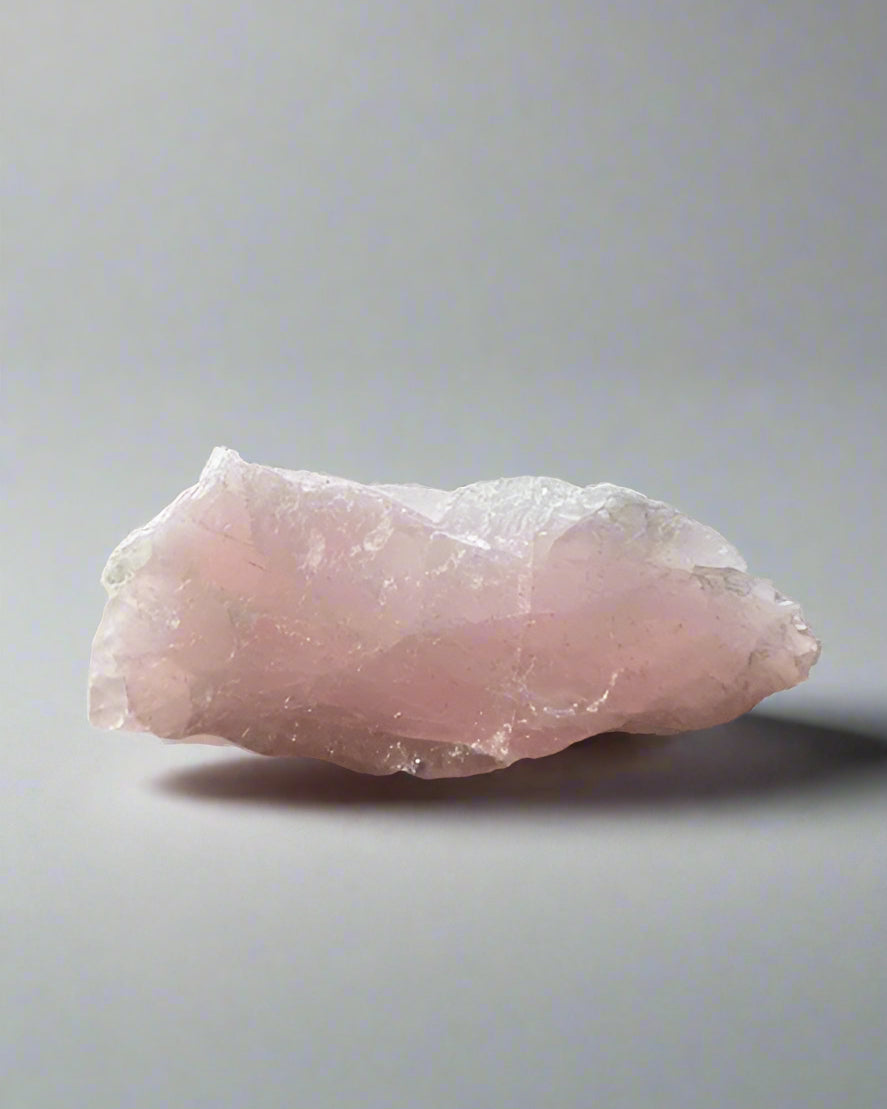 Rose quartz raw specimen. South Africa.