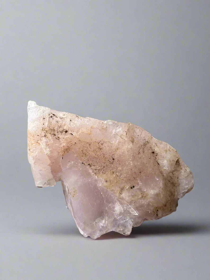 Rose quartz raw specimen. South Africa.