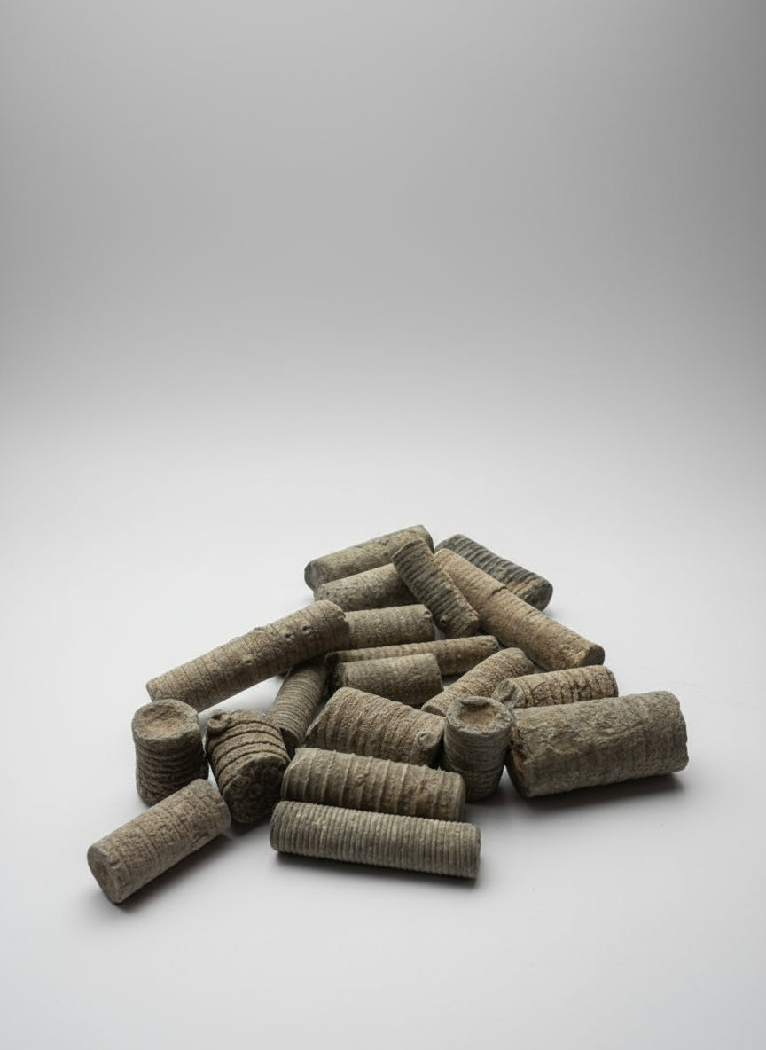 Crinoid stems, Carboniferous, UK. pack of 5