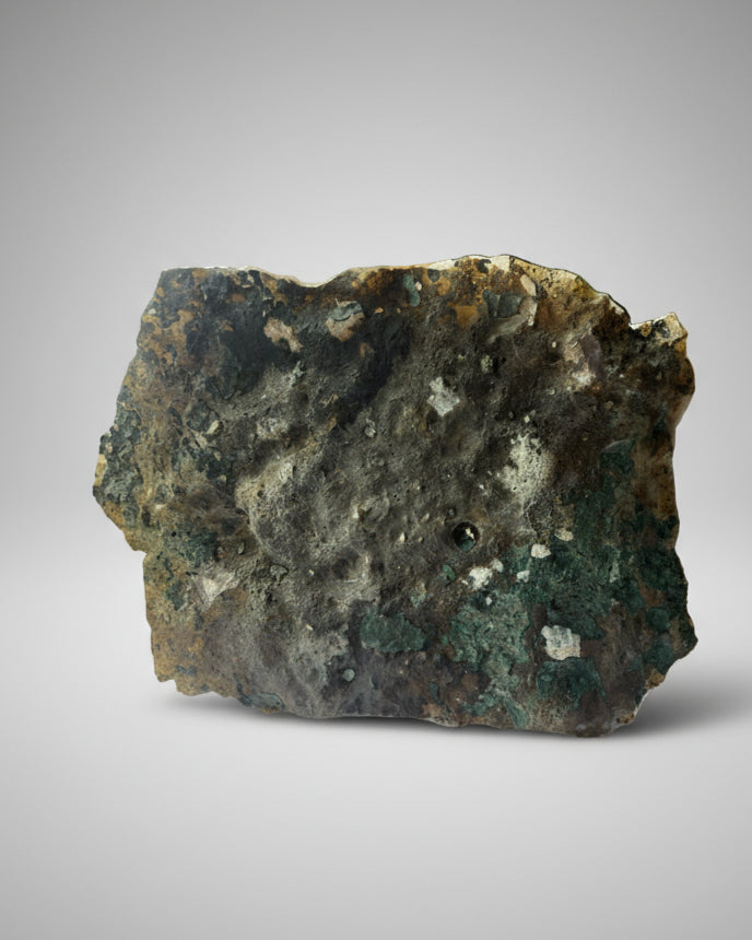 Amethyst Slab Cluster with Rutile Inclusions – Brazil