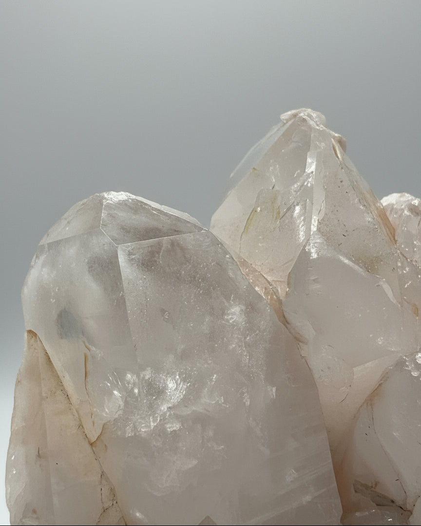 Clear Quartz Unique Cluster Formation. Brazil.