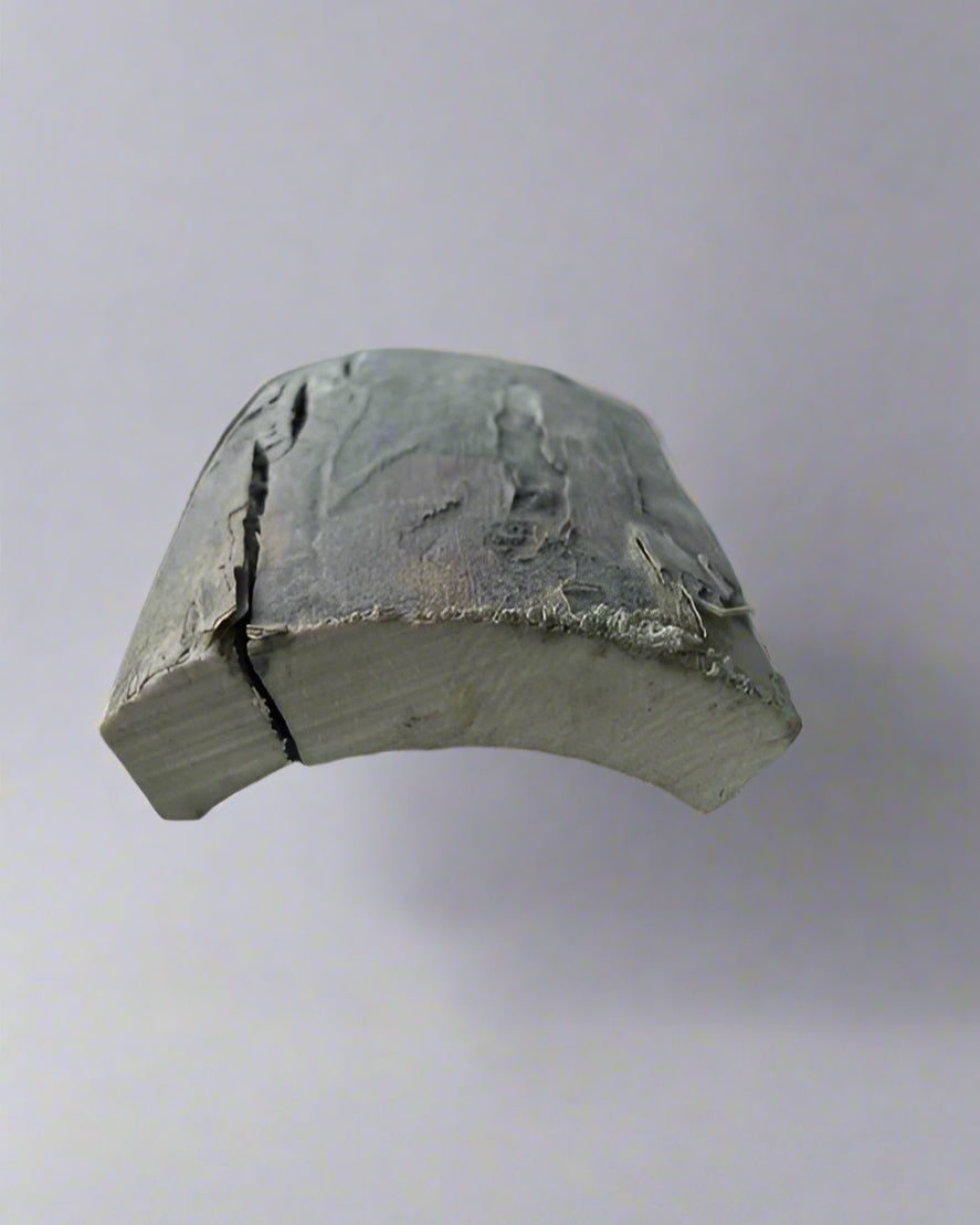 Mammuthus Primigenius (Wooly Mammoth) tusk section. Siberia. Boxed with label.(#1)