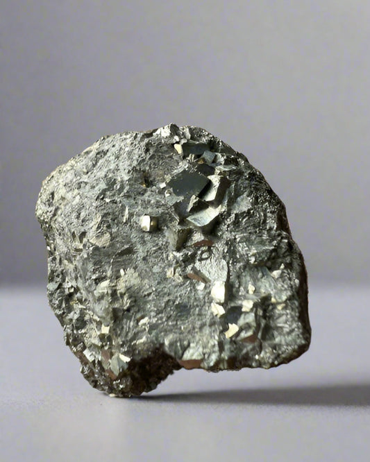 Pyrite nodule specimen. Morocco.