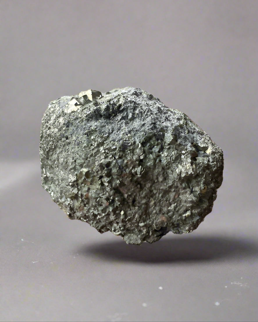 Pyrite nodule specimen. Morocco.